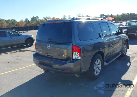 2009 Nissan Armada Se z USA, uszkodzony, nr VIN 5N1BA08D09N606956